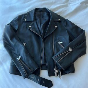 Top shop real leather jacket